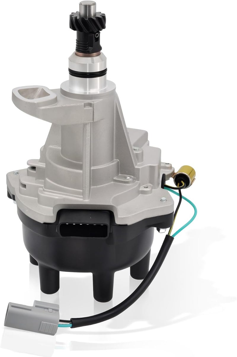 BasaltAuto Ignition Distributor 22100-1W601 221007B601 Compatible for Nissan Pathfinder Frontier Xterra Quest, Compatible for Infiniti QX4 [3.3L V6] Engine Only - Image 1